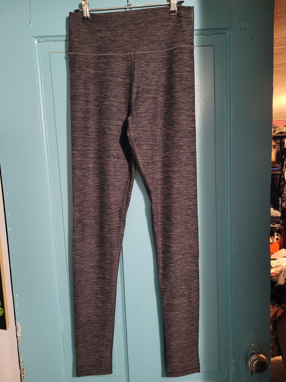 Victoria's Secret Heathered Charcoal Gray Leggings